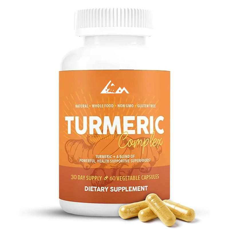 Turmeric Curcumin Capsule - Lada Hitam Organik, Kunyit, Kurkumin -